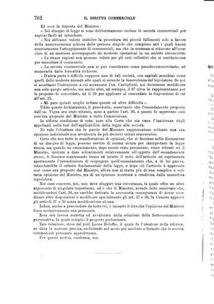 Il diritto commerciale rivista periodica e critica di giurisprudenza e legislazione