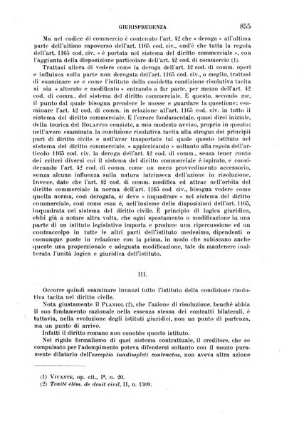 Il diritto commerciale rivista periodica e critica di giurisprudenza e legislazione