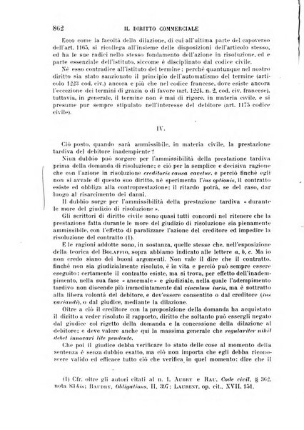 Il diritto commerciale rivista periodica e critica di giurisprudenza e legislazione