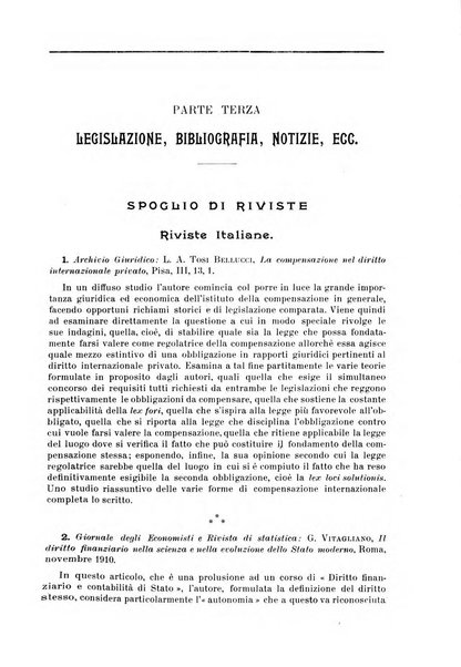 Il diritto commerciale rivista periodica e critica di giurisprudenza e legislazione