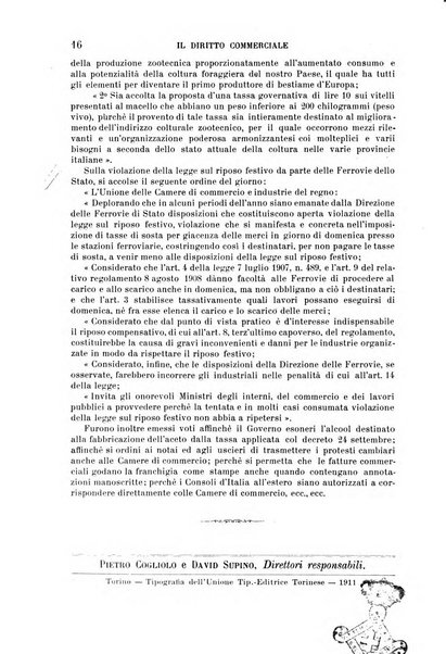 Il diritto commerciale rivista periodica e critica di giurisprudenza e legislazione