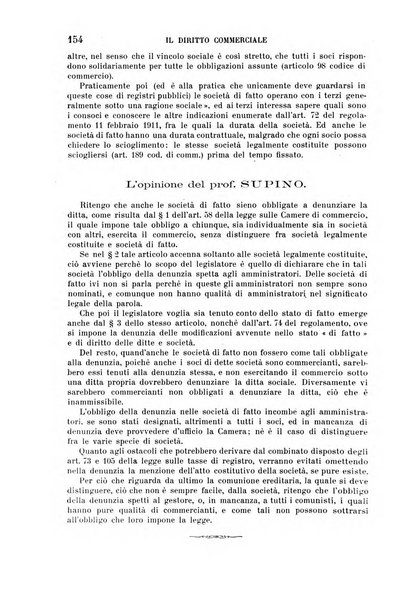 Il diritto commerciale rivista periodica e critica di giurisprudenza e legislazione