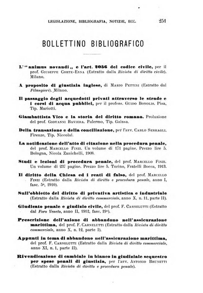 Il diritto commerciale rivista periodica e critica di giurisprudenza e legislazione