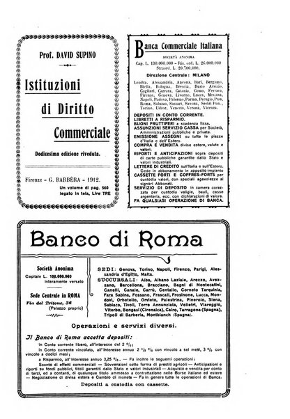 Il diritto commerciale rivista periodica e critica di giurisprudenza e legislazione