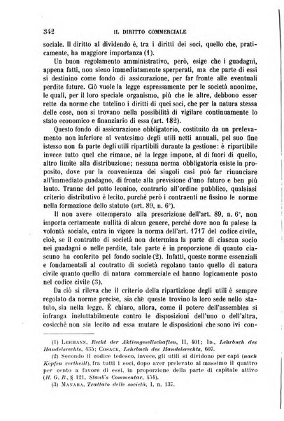 Il diritto commerciale rivista periodica e critica di giurisprudenza e legislazione