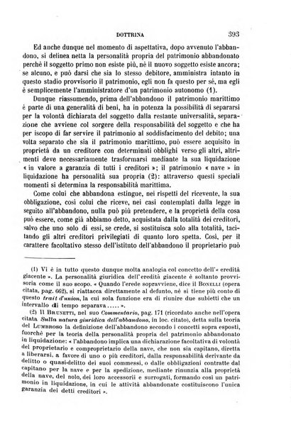 Il diritto commerciale rivista periodica e critica di giurisprudenza e legislazione