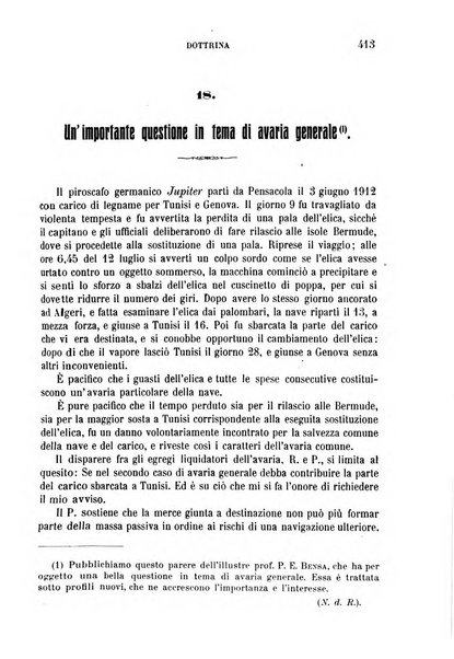 Il diritto commerciale rivista periodica e critica di giurisprudenza e legislazione