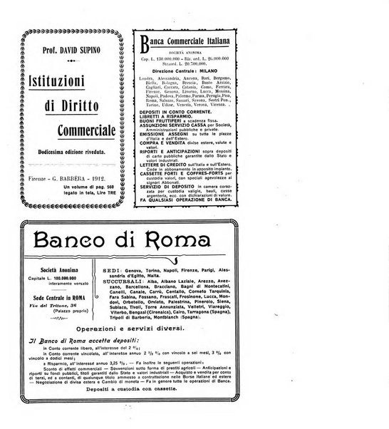 Il diritto commerciale rivista periodica e critica di giurisprudenza e legislazione