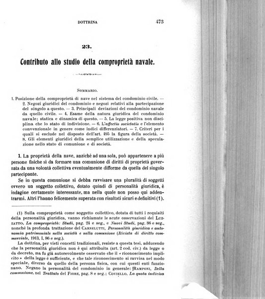 Il diritto commerciale rivista periodica e critica di giurisprudenza e legislazione