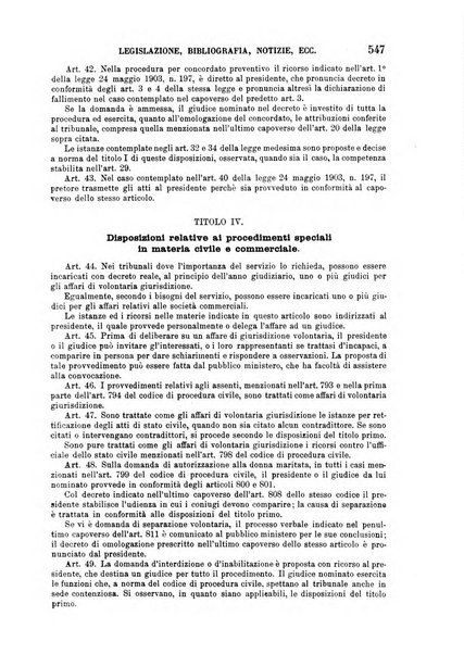 Il diritto commerciale rivista periodica e critica di giurisprudenza e legislazione