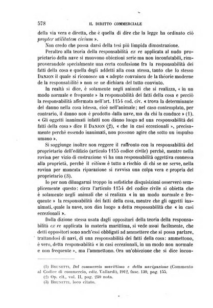 Il diritto commerciale rivista periodica e critica di giurisprudenza e legislazione