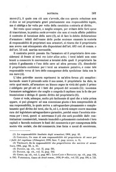 Il diritto commerciale rivista periodica e critica di giurisprudenza e legislazione