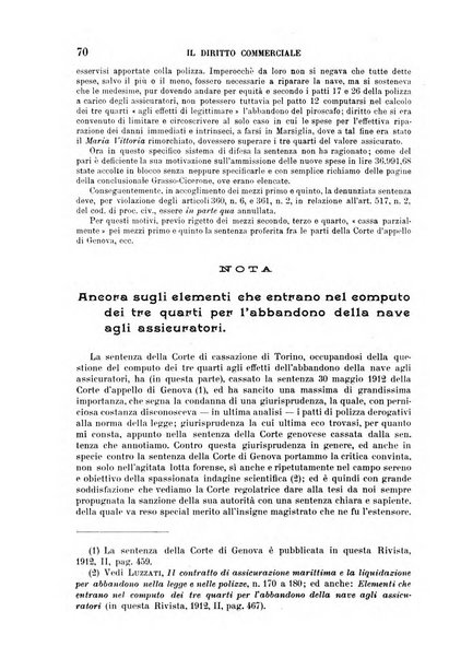 Il diritto commerciale rivista periodica e critica di giurisprudenza e legislazione