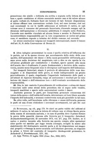 Il diritto commerciale rivista periodica e critica di giurisprudenza e legislazione