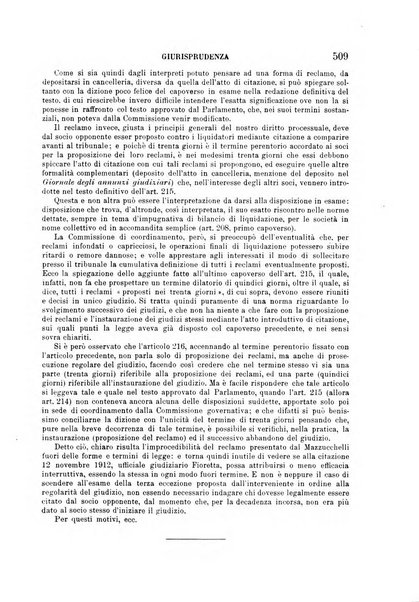 Il diritto commerciale rivista periodica e critica di giurisprudenza e legislazione