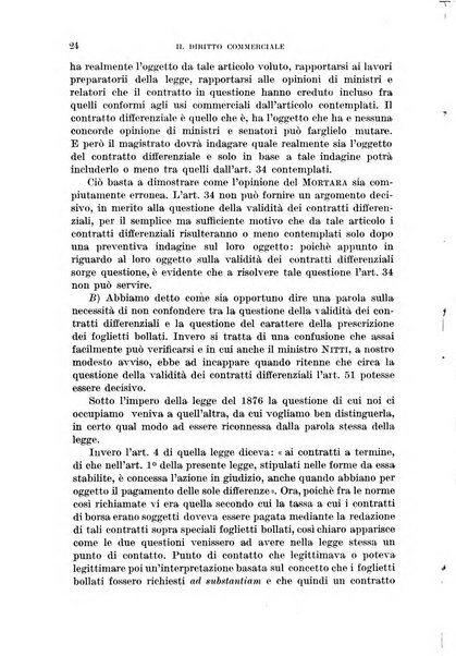 Il diritto commerciale rivista periodica e critica di giurisprudenza e legislazione