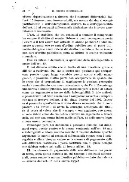 Il diritto commerciale rivista periodica e critica di giurisprudenza e legislazione