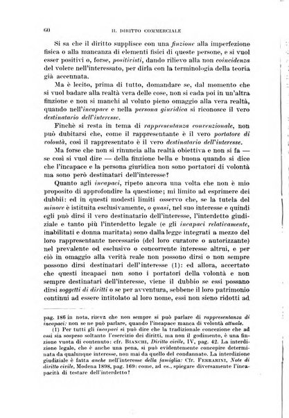 Il diritto commerciale rivista periodica e critica di giurisprudenza e legislazione