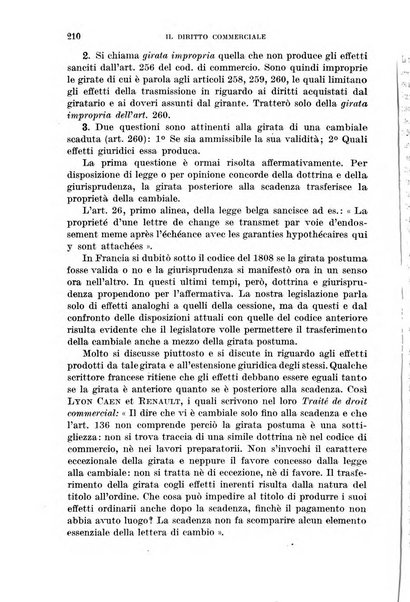 Il diritto commerciale rivista periodica e critica di giurisprudenza e legislazione