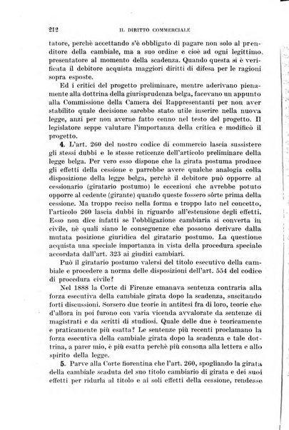 Il diritto commerciale rivista periodica e critica di giurisprudenza e legislazione