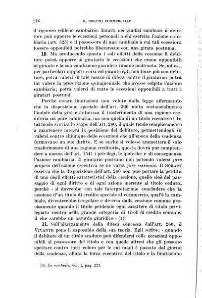 Il diritto commerciale rivista periodica e critica di giurisprudenza e legislazione