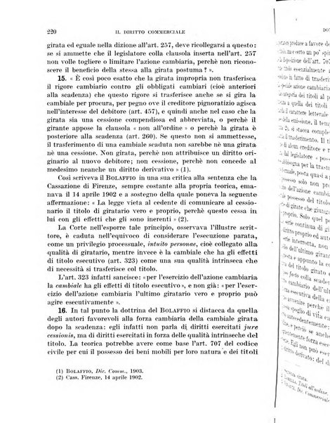 Il diritto commerciale rivista periodica e critica di giurisprudenza e legislazione