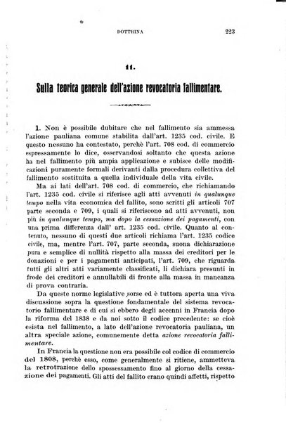 Il diritto commerciale rivista periodica e critica di giurisprudenza e legislazione