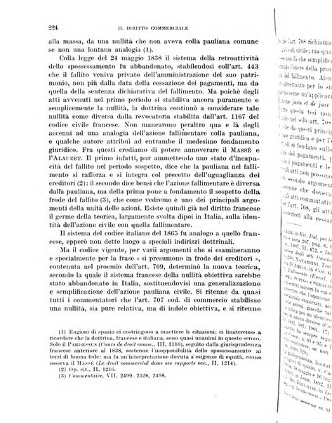 Il diritto commerciale rivista periodica e critica di giurisprudenza e legislazione