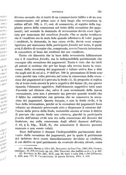 Il diritto commerciale rivista periodica e critica di giurisprudenza e legislazione