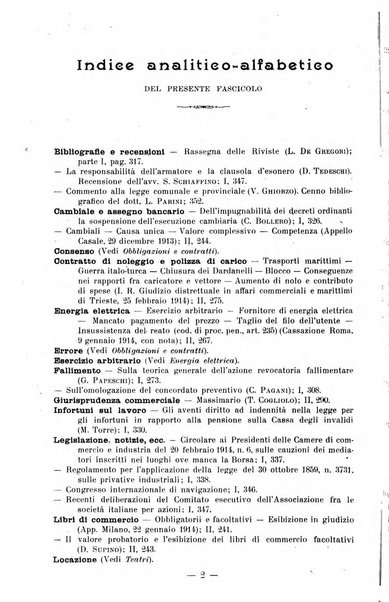 Il diritto commerciale rivista periodica e critica di giurisprudenza e legislazione