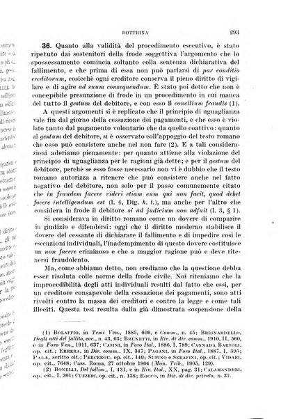 Il diritto commerciale rivista periodica e critica di giurisprudenza e legislazione