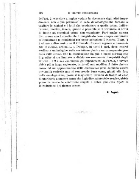 Il diritto commerciale rivista periodica e critica di giurisprudenza e legislazione