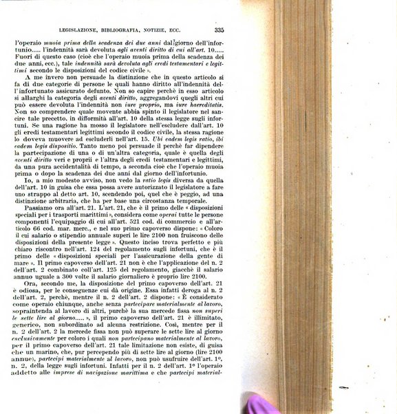 Il diritto commerciale rivista periodica e critica di giurisprudenza e legislazione