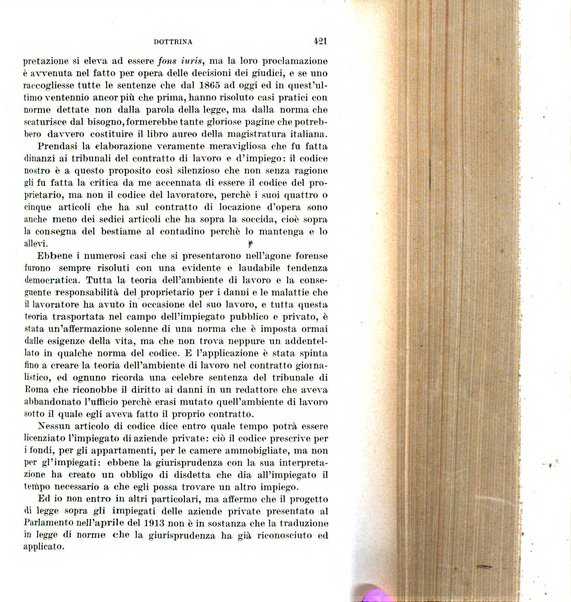 Il diritto commerciale rivista periodica e critica di giurisprudenza e legislazione