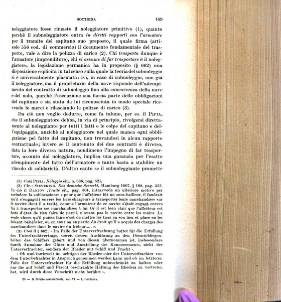 Il diritto commerciale rivista periodica e critica di giurisprudenza e legislazione