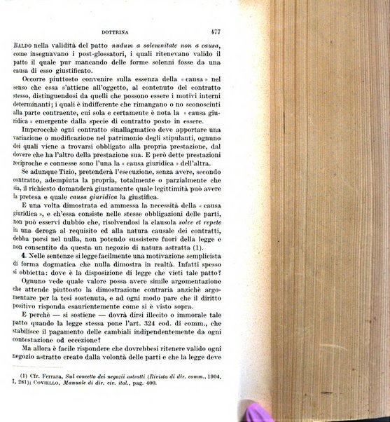 Il diritto commerciale rivista periodica e critica di giurisprudenza e legislazione