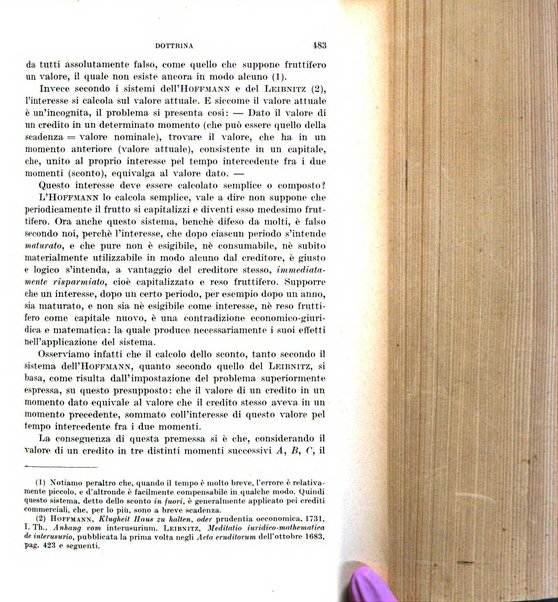 Il diritto commerciale rivista periodica e critica di giurisprudenza e legislazione