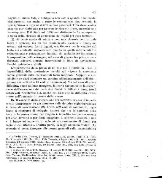 Il diritto commerciale rivista periodica e critica di giurisprudenza e legislazione