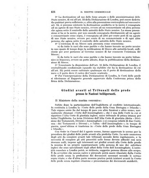 Il diritto commerciale rivista periodica e critica di giurisprudenza e legislazione