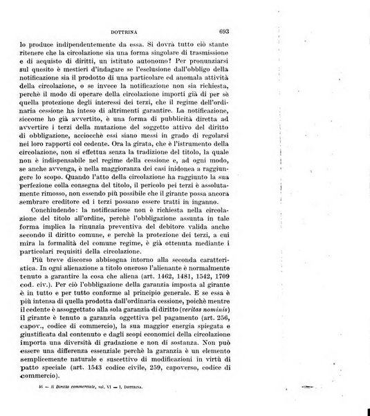 Il diritto commerciale rivista periodica e critica di giurisprudenza e legislazione