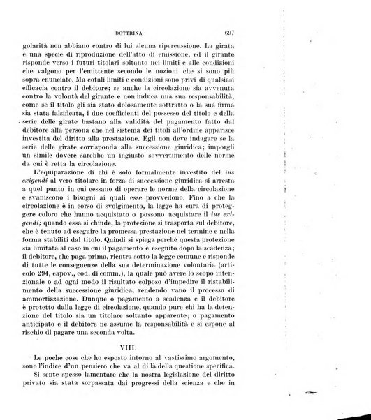 Il diritto commerciale rivista periodica e critica di giurisprudenza e legislazione