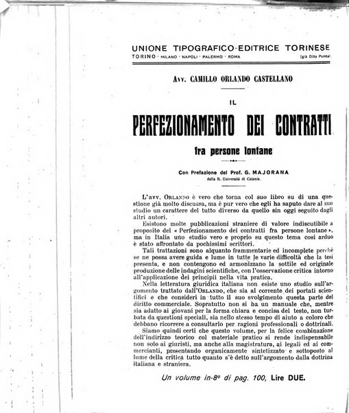 Il diritto commerciale rivista periodica e critica di giurisprudenza e legislazione