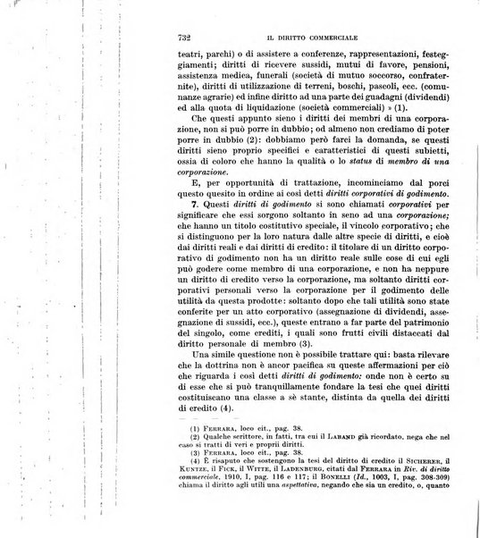 Il diritto commerciale rivista periodica e critica di giurisprudenza e legislazione