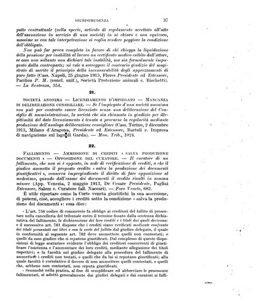 Il diritto commerciale rivista periodica e critica di giurisprudenza e legislazione