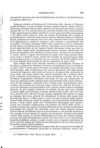 Il diritto commerciale rivista periodica e critica di giurisprudenza e legislazione