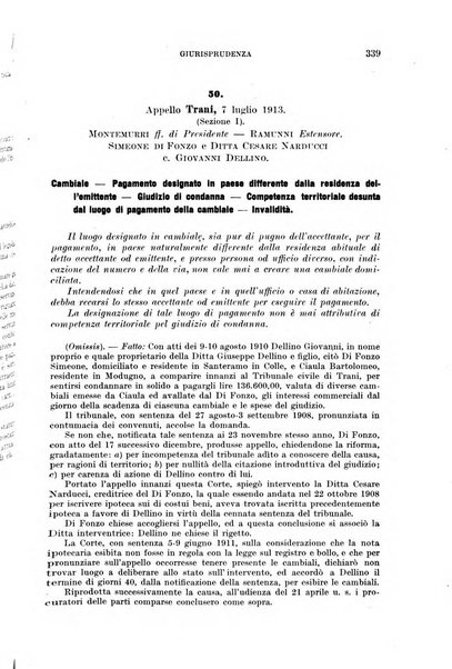 Il diritto commerciale rivista periodica e critica di giurisprudenza e legislazione