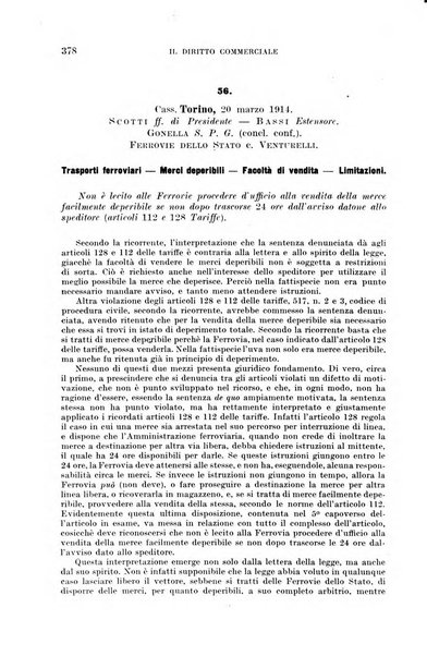 Il diritto commerciale rivista periodica e critica di giurisprudenza e legislazione