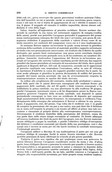 Il diritto commerciale rivista periodica e critica di giurisprudenza e legislazione