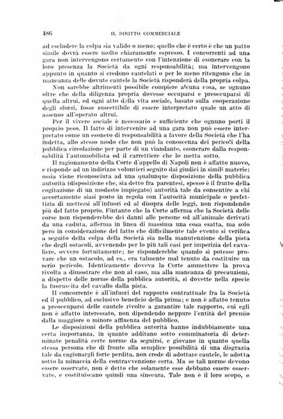 Il diritto commerciale rivista periodica e critica di giurisprudenza e legislazione