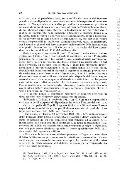 Il diritto commerciale rivista periodica e critica di giurisprudenza e legislazione